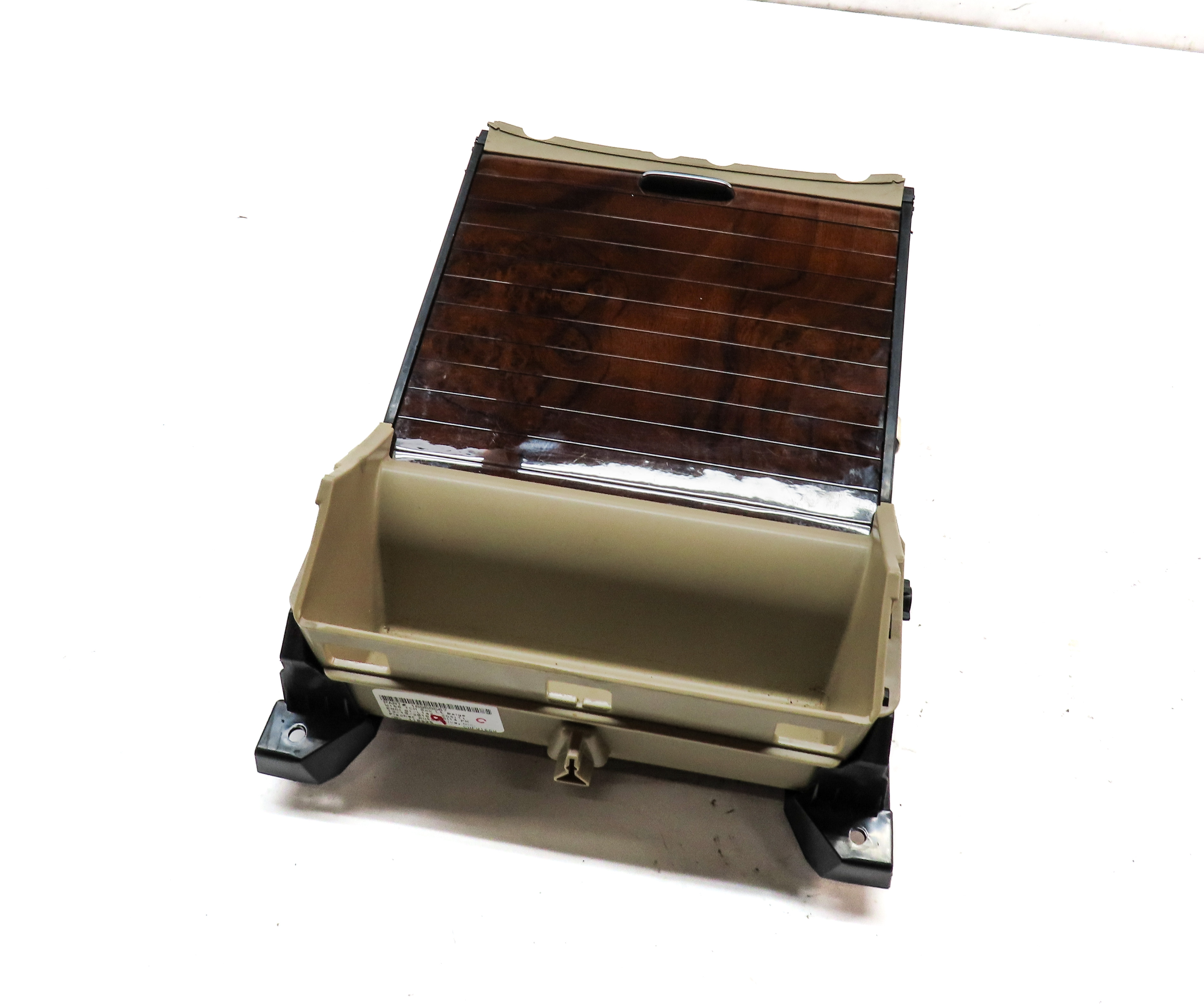 15 MERCEDES GL550 X166 FRONT CENTER HEATED/COOLED CUPHOLDER ASHTRAY CUBBY(BEIGE) — exact item pictured
